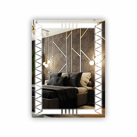 Дзеркало з LED підсвіткою SR-086 (600х800мм), фото 1