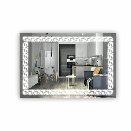 Дзеркало з LED підсвіткою SR-090 (900х600мм), фото 1