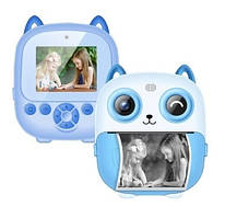 Дитячий фотоапарат моментального друку Print Camera S5 Blue