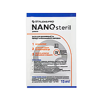 Staleks Засіб для дезінфекції універсальний Nano Steril, саше 15 мл