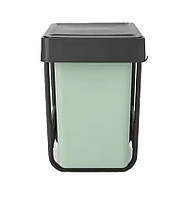 Бак для сміття Brabantia Brabantia Sort&Go 2шт x 30 л, темно-сірий+зелений (232527)