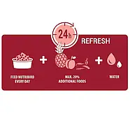 Versele-Laga NutriBird Uni Komplet корм для фрукто- і комахоїдних малих птахів Версель Лага Нутріберд Уні 1кг, фото 4