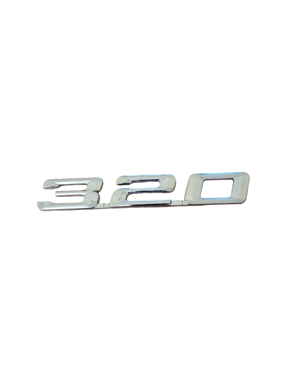 Напис на кришку багажника BMW 320 хром 276х28мм УЦІНКА!