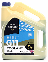 Антифриз синій -40 G11 BREXOL Coolant Blue 5 л ANTF-021