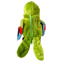 М'яка інтерактивна іграшка папуга кольоровий повтор голосу ходить 18см (K14802), фото 2