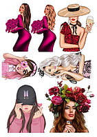 Вафельна картинка для жінок №8122