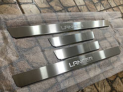Захист порогів - накладки на пороги Mitsubishi LANCER IX з 2000-2007 рр. (Standart)