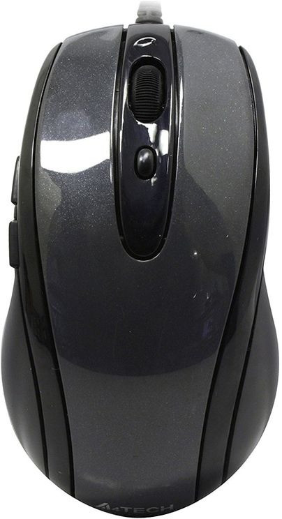 Миша A4Tech N-708X Glossy Grey, фото 1