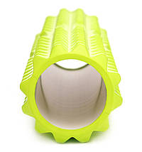 Масажний ролик Cornix EVA 45 x 12.5 см (валик, ролер) XR-0337 Green, фото 5