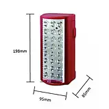 ❤️Ліхтар переносний світлодіодний з повербанком, 24 Led, Almina 6V4Ah, потужний акумуляторний ліхтар, фото 5