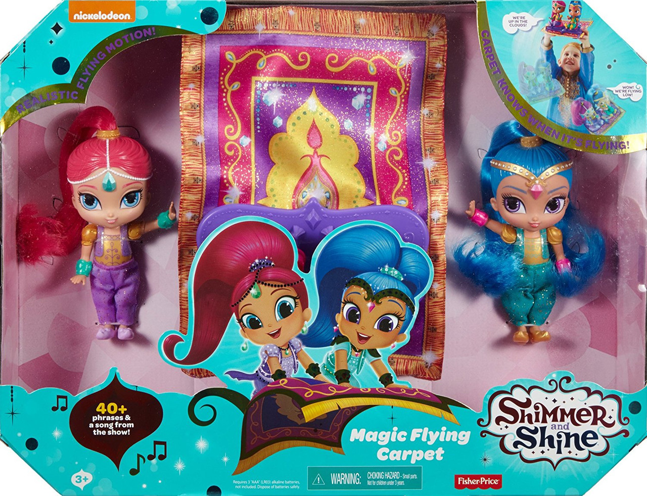 Шиммер и Шайн на ковре-самолете Fisher-Price Shimmer and Shine: продажа ...