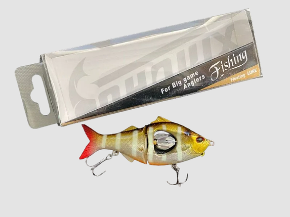 Воблер джеркбейт свімбейт із пропелером воблер-квокер 83мм 10гр, фото 1