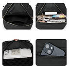 Рюкзак дівчина Нейлонова тканина Модний новий фасон Міський рюкзак шкільної сумки для покупок гурт, фото 7