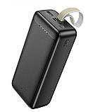 Повербанк Power Bank Hoco J111B 30 000 mAh потужністю 12W Швидке заряджання, Індикатор рівня заряду USBx2, фото 3