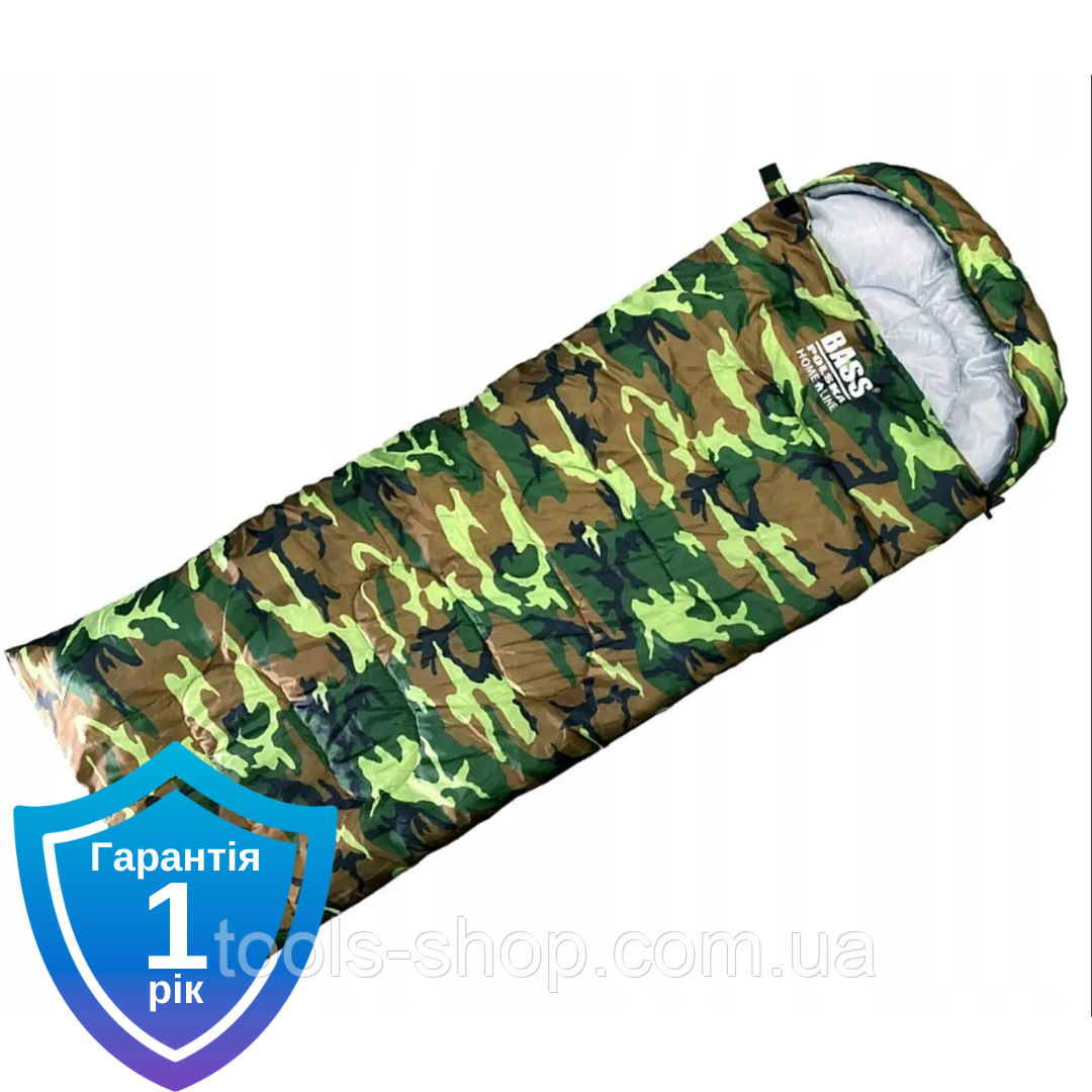 Спальний мішок із капюшоном Bass Polska BH 41994, фото 1