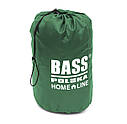 Спальний мішок із капюшоном зелений Bass Polska BH 41998, фото 5