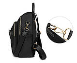 Рюкзак дівчина Нейлонова тканина Модний новий фасон Міський рюкзак шкільної сумки для покупок гурт, фото 5