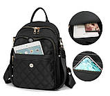 Рюкзак дівчина Нейлонова тканина Модний новий фасон Міський рюкзак шкільної сумки для покупок гурт, фото 9