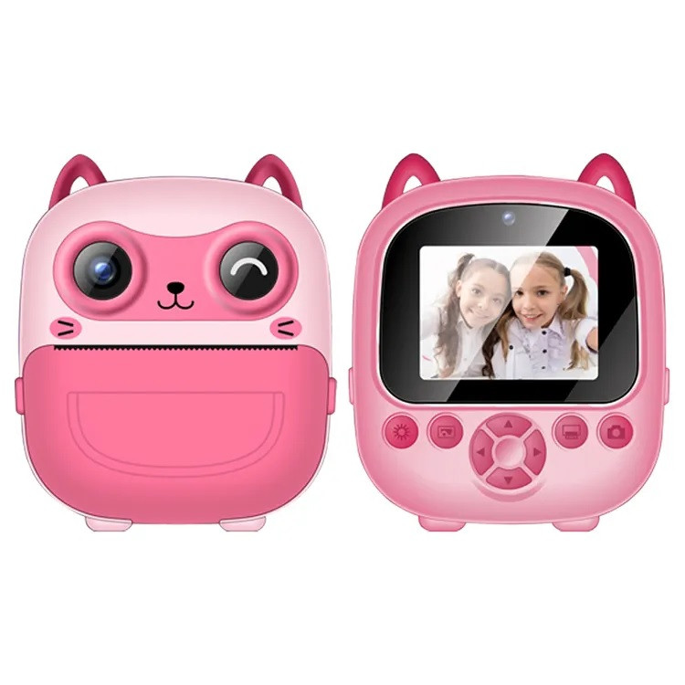 Дитячий фотоапарат моментального друку Print Camera S5 Pink