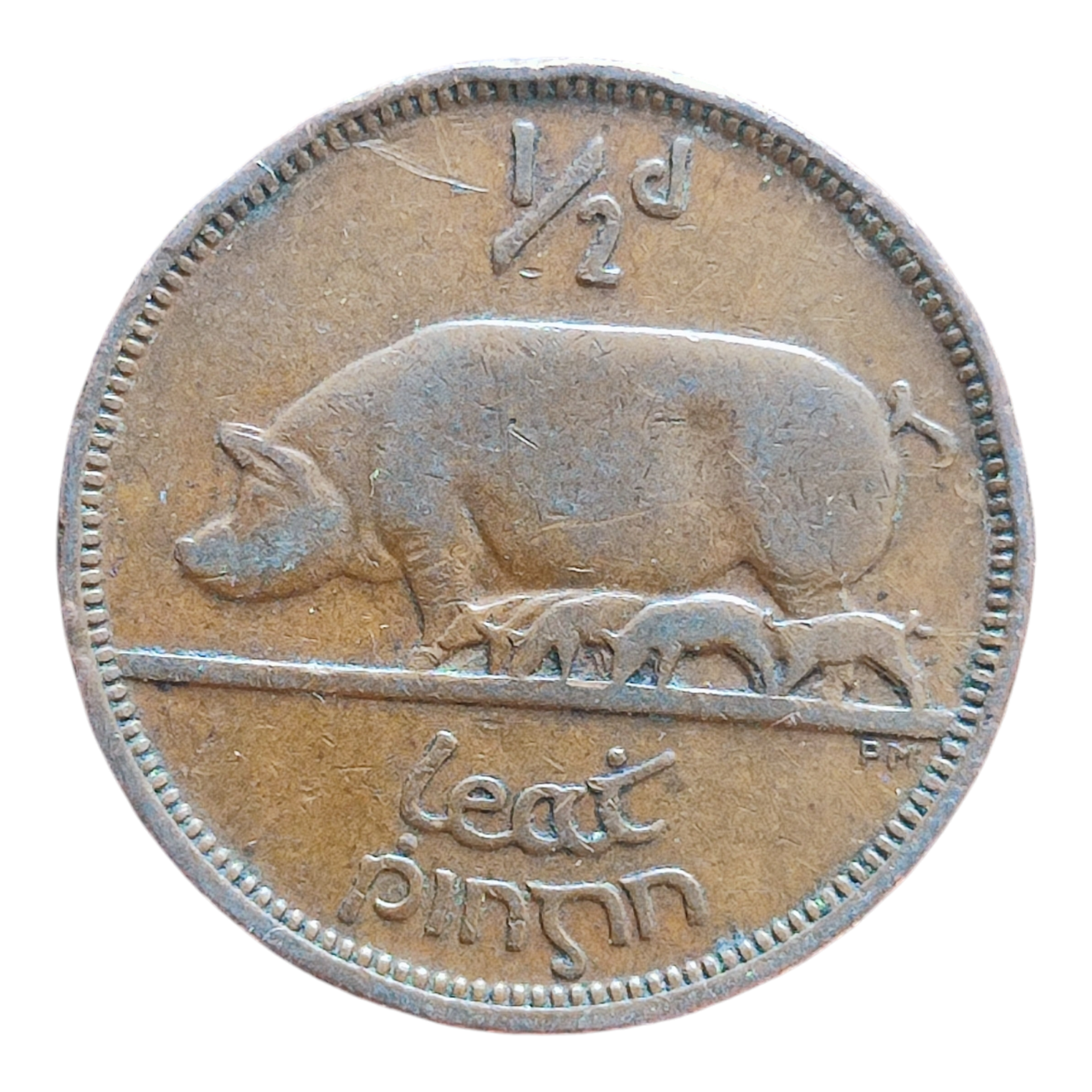 Ірландія ½ пенні, 1943