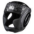 Боксерський шолом Phantom Muay Thai Full Face Black (капа в подарунок), фото 3