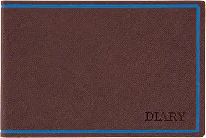 УЦІНКА. Тижневик датований 2025 (128 сторінок, 10х15см) Leo Planner Cioccolato 252570