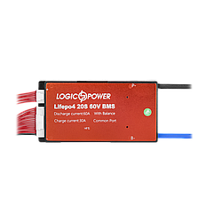BMS плата LP LiFePO4 60V 20S Dis 60A Ch 30A smart