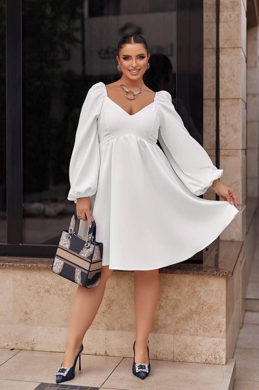 Чудова сукня з облягаючим ліфом і розширеною спідницею, фото 1