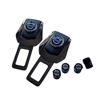 Заглушки ременів безпеки нікель та ковпачки,Volvo