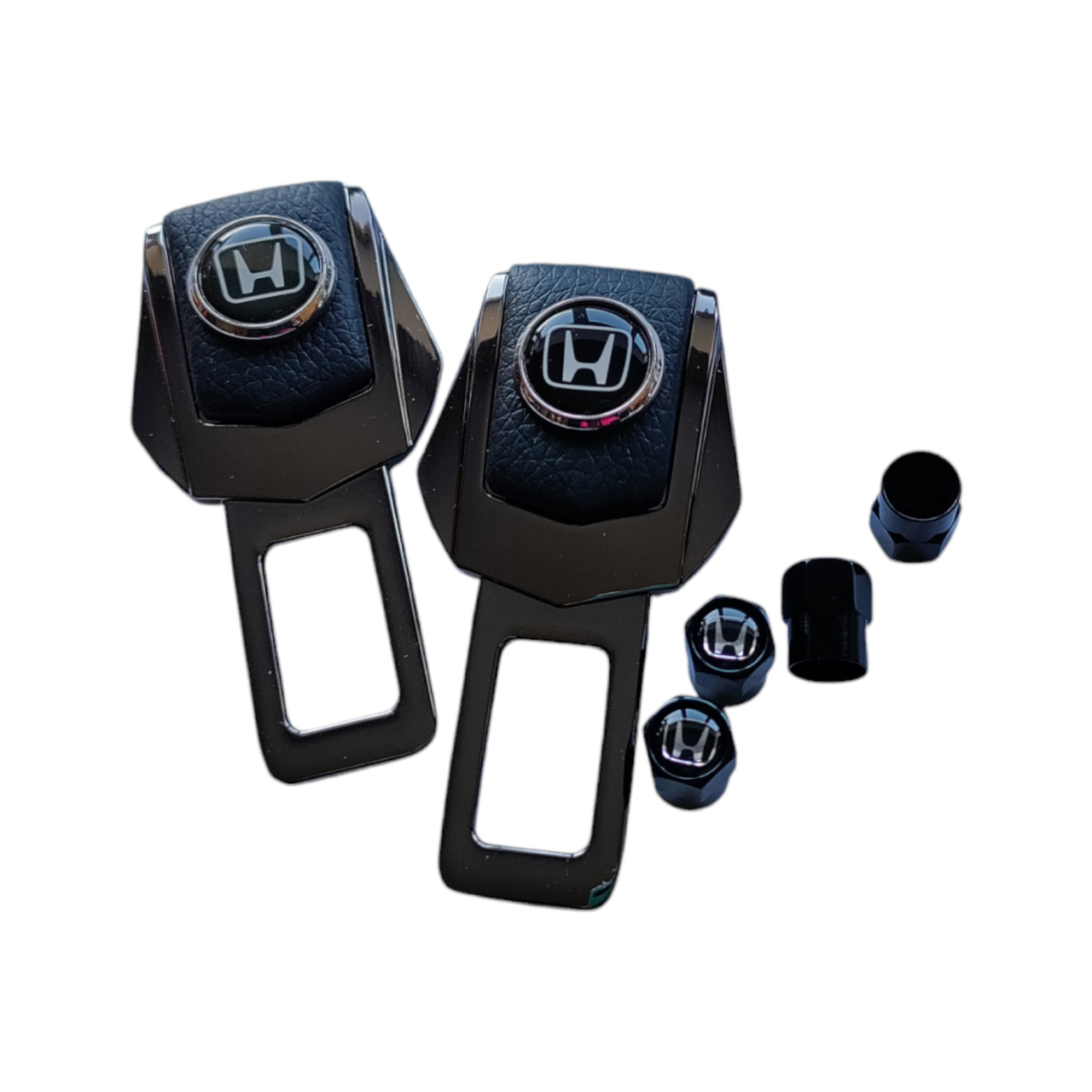 Заглушки ременів безпеки нікель та ковпачки,Honda, фото 1