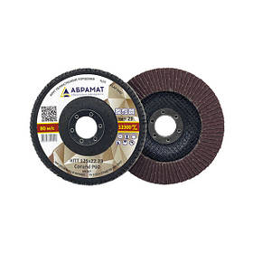 Круг шліфувальний пелюстковий Abramat 125x22,2 P40 Т29 для ручних шліфувальних машин