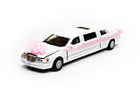 KINSMART Машина металева KT7001WW 1999 Lincoln Town Car Stretch Love Limousine, фото 3