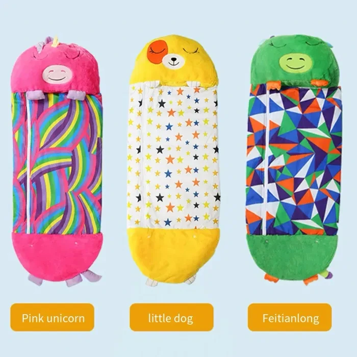 ОПТОМ Дитячий спальний мішок-плюшева іграшка подушка Sleeping Bag Happy Napper 3в1 теплий, комфортний,