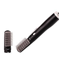 Фен стайлер із гребінцем керамічний для укладання й сушіння волосся Фенщітка 2 швидкості 1000 Вт Sokany