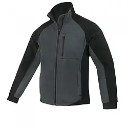 Флісова чоловіча кофта, робоча кофта флісова, куртка з високоякісного флісу, спецодяг, захисна фліска BI+