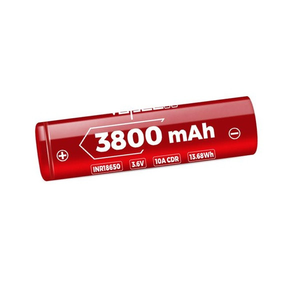Акумулятор Vapcell F38, INR 18650, Li-Ion, 3800mAh, 10A, 4.2/3.6/2.5V, фото 1