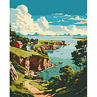 Картина за номерами "Мальовничне заточування" 11039-AC 40х50 см
