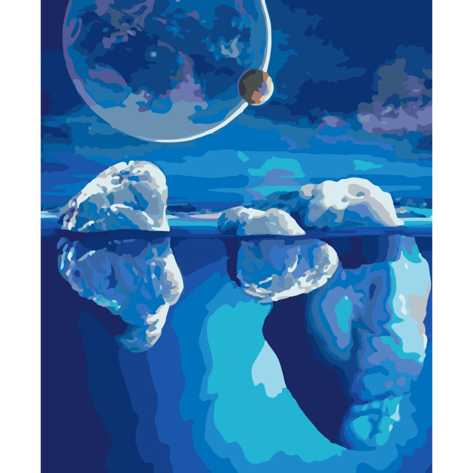 Картина за номерами "Зазирни в океан" 40*50 см 10519-AC