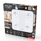 Аналітичні ваги для ванної кімнати - Smart - додаток Tuya Adler AD 8186 білі, фото 2