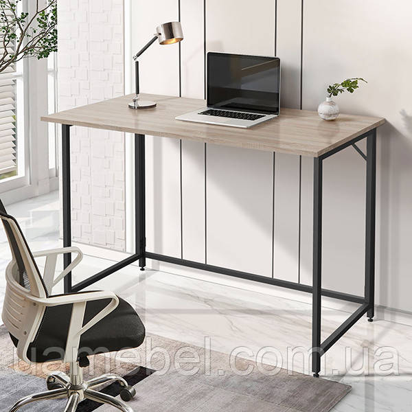 Стіл розкладний Fold FL1000 (1000х600х750Н) чорний/Дуб Сонома