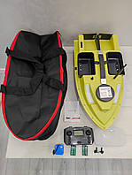 Кораблик карповый для прикорма GPS-99точок 500м Flaytec D19 LED 12000ма/ч