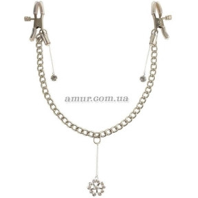 Затискачі на соски Fetish Fantasy Series Crystal Nipple Clamps