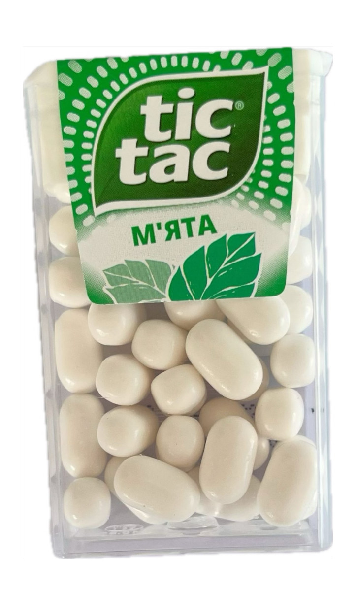 Драже Tic Tac зі смаком м’яти, 18 г (Тік Так)
