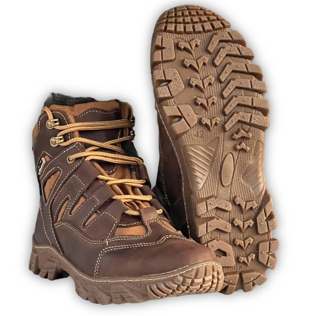 Зимові тактичні черевики Вінтер коричневі