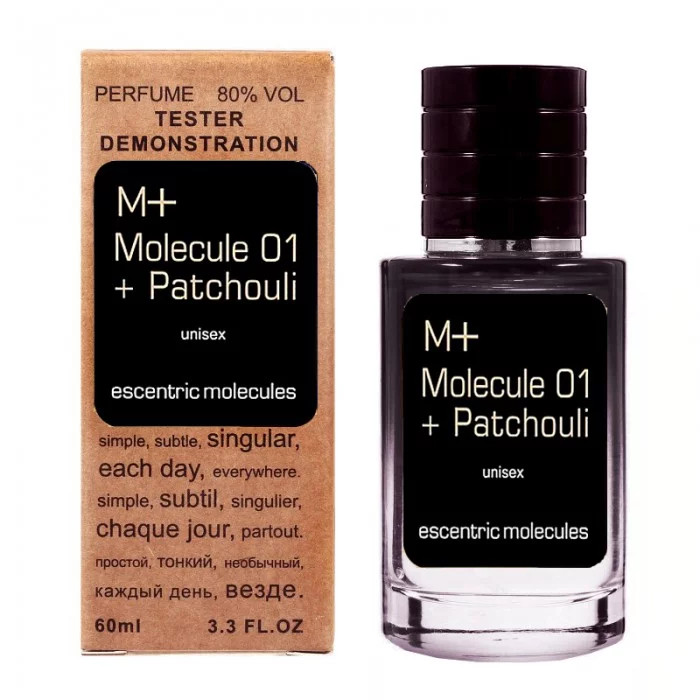 Escentric Molecules Molecule 01+ Patchouli - Selective Tester 60ml, фото 1