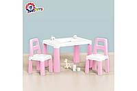 Дитячий стіл з двома стільцями ТехноK, арт. 0457