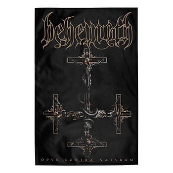 Прапор (текстильний постер) BEHEMOTH - OPVS CONTRA NATVRAM (fol-003)