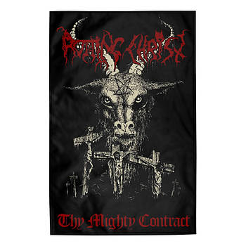 Прапор (текстильний постер) ROTTING CHRIST - THY MIGHTY CONTRACT (fol-006)