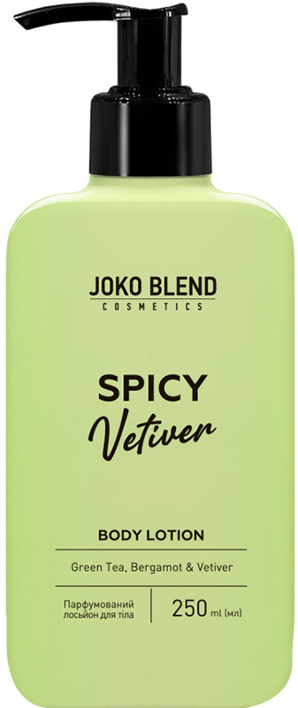 Парфумований лосьйон для тіла Spicy Vetiver Joko Blend, 250 мл