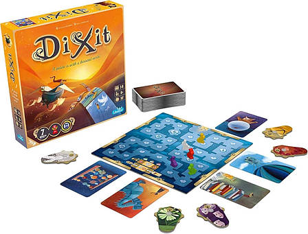 Настільна гра Диксіт / Dixit 3.0 + правила УКРАЇНСЬКОЮ, фото 1